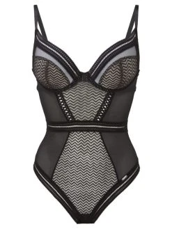 Gossard Contradiction Body - Black/Silver -MARIE JO Shop braforme gossard contradiction 20009 bsi c
