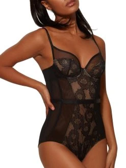 Gossard Femme Body - Black -MARIE JO Shop braforme gossard lingerie 18109 femme body blk f3