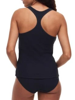 Chantelle Cotton Comfort Tank Top -MARIE JO Shop braforme lingerie chantelle cotton comfort c15p60 011 cotton comfort tank top b