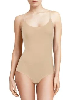 Chantelle SoftStretch Bodysuit - Nude Sand