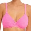 FREYA Ibiza Waves Plunge Bikini Top - Sorbet