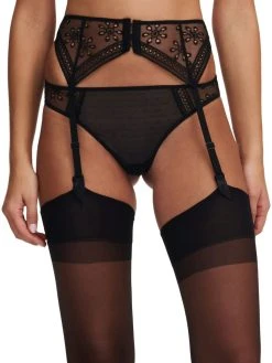 Passionata Prisca Suspender Belt -MARIE JO Shop braforme passionata bra lingerie 011 black p42l80 f