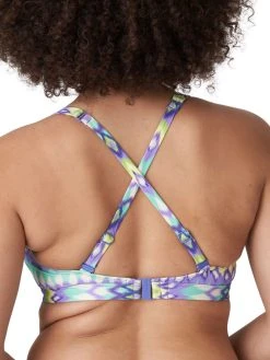 PRIMADONNA Holiday Plunge Bikini Top - Mezcalita Blue -MARIE JO Shop braforme primadonna swimwear holiday mzb 4007125 b