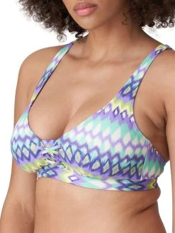 PRIMADONNA Holiday Plunge Bikini Top - Mezcalita Blue -MARIE JO Shop braforme primadonna swimwear holiday mzb 4007125 s