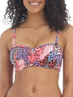 FREYA Serengeti Haze Bandeau Bikini Top - Multi -MARIE JO Shop braforme serengeti haze multi uw bandeau bikini top as201810 f2