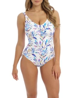 FANTASIE Calypso Harbour Twist Front Swimsuit - Multi -MARIE JO Shop braforme swim calypso 20harbour 503530 mui full
