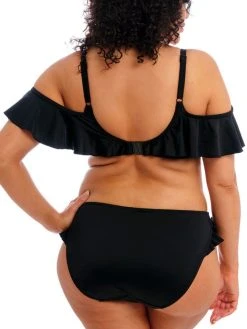 ELOMI Plain Sailing Bikini Top - Black -MARIE JO Shop braforme swim elomi 7283 blk back