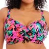 ELOMI Savaneta Bikini Top - Black -MARIE JO Shop braforme swim elomi 801306 blk front