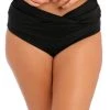 ELOMI Magnetic Full Bikini Brief -MARIE JO Shop braforme swim elomi magnetic 7916 blk front