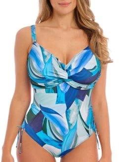 FANTASIE Aguada Beach Twist Front Swimsuit - Splash
