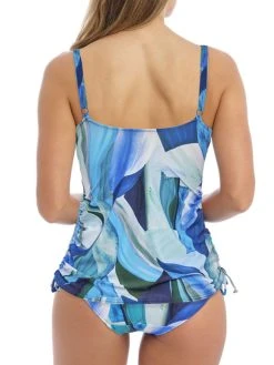 FANTASIE Aguada Beach Twist Front Tankini - Splash -MARIE JO Shop braforme swim fantasie aguada 20beach 502954 sph back