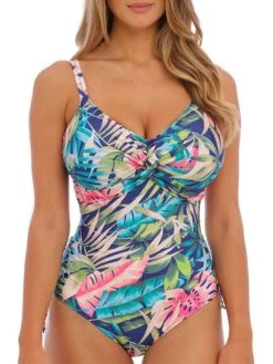 FANTASIE Langkawi Twist Front Swimsuit - French Navy