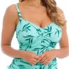 FANTASIE Luna Bay Twist Front Tankini - Glacier