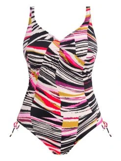 FANTASIE Sanoa Island V Neck Swimsuit - Black -MARIE JO Shop braforme swim fantasie sanoa 20island 503030 blk plain