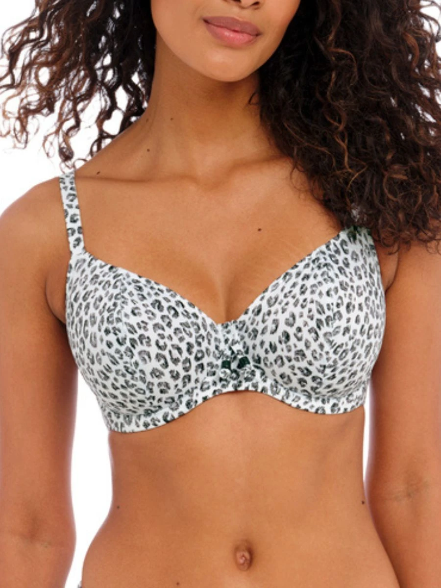 FREYA Cala Selva Sweetheart Bikini Top - Leopard 3 FREYA Cala Selva Sweetheart Bikini Top - Leopard