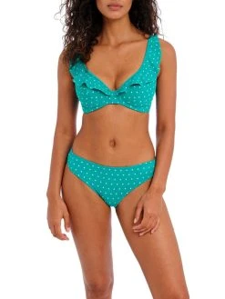 FREYA Jewel Cove High Apex Bikini Top - Marine -MARIE JO Shop braforme swim freya jewel 20cove 7230 mar full