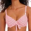 FREYA New Shores Plunge Bikini Top - Chilli -MARIE JO Shop braforme swim freya new 20shores 202502 chi front