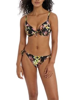 FREYA Savanna Sunset Plunge Tie Bikini Top - Multi -MARIE JO Shop braforme swim freya savanna 20sunset 204127 mui full