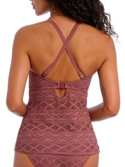 FREYA Sundance Tankini Top - Nutmeg -MARIE JO Shop braforme swim freya sundance 3972 nug back2