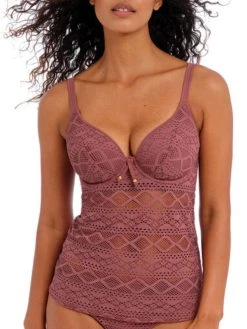 FREYA Sundance Tankini Top - Nutmeg