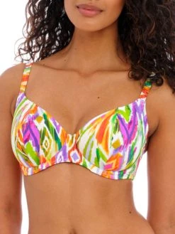 FREYA Tusan Beach Plunge Bikini Top - Multi