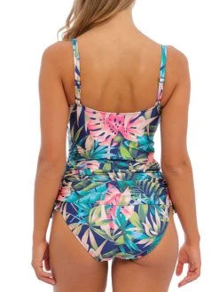 FANTASIE Langkawi Twist Front Tankini Top - French Navy -MARIE JO Shop braforme swim langkawi fry 501754 back