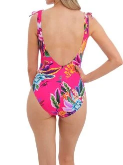 FANTASIE Halkidiki Plunge Swimsuit - Orchid -MARIE JO Shop braforme swimsuit fantasie halkidiki 501939 ord 20back