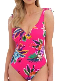FANTASIE Halkidiki Plunge Swimsuit - Orchid