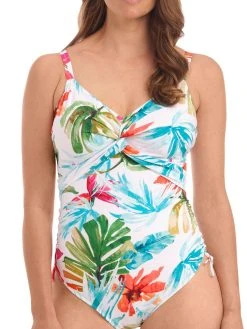 FANTASIE Kiawah Island Twist Front Swimsuit - Aquamarine