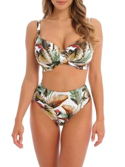 FANTASIE Kinabalu Full Cup Bikini Top - Jungle -MARIE JO Shop braforme swimwear fantasie kinabalu bikini top fs503205 jue jungle full