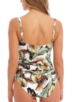 FANTASIE Kinabalu Twist Front Tankini - Jungle -MARIE JO Shop braforme swimwear fantasie kinabalu tankini fs503254 jue jungle b