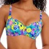 FREYA Garden Disco Sweetheart Bikini Top - Multi -MARIE JO Shop braforme swimwear freya garden 20disco 204303 mui front