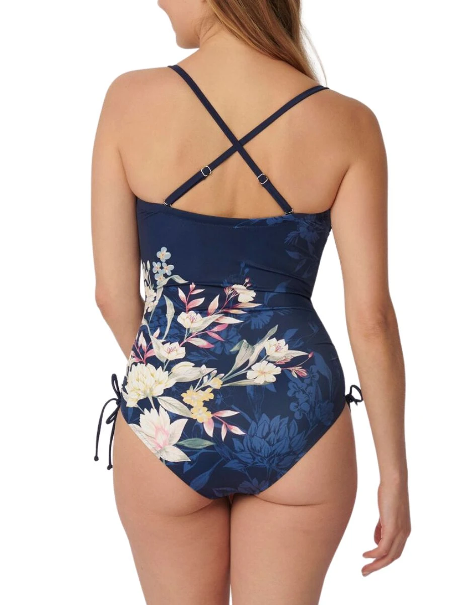 Triumph Botanical Leaf Swimsuit - Blue Combination 9 Triumph Botanical Leaf Swimsuit - Blue Combination - Image 7