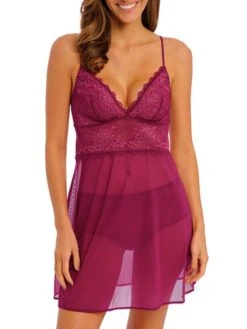 Wacoal Lace Perfection Chemise -MARIE JO Shop braforme wacoal lace 20perfection 135009 rem front