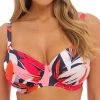 FANTASIE Almeria Gathered Full Cup Bikini Top - Multi -MARIE JO Shop fantasie 20almeria 20swimwear 20fs502701 20mui 20 20f