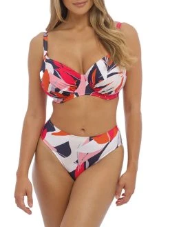 FANTASIE Almeria Gathered Full Cup Bikini Top - Multi -MARIE JO Shop fantasie 20almeria 20swimwear 20fs502701 20mui 20full