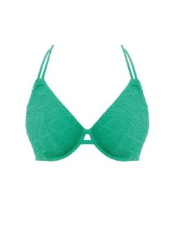 FREYA Sundance Halterneck Bikini Top - Jade -MARIE JO Shop freya 20sundance 20as3971 20jae 20jade 20p