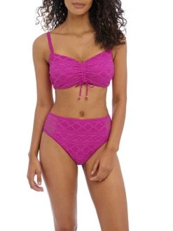 FREYA Sundance High Waist Bikini Brief -MARIE JO Shop freya 20sundance 20as4001 20ord 20orchid 20full