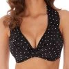 FREYA Jewel Cove High Apex Bikini Top - Black -MARIE JO Shop freya 20swimwear 20jewel 20cove 20as7230 20blk 20f