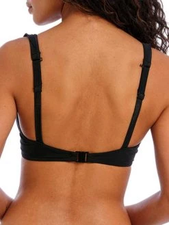 FREYA Jewel Cove High Apex Bikini Top - Plain Black -MARIE JO Shop freya 20swimwear 20jewel 20cove 20as7230 20plk 20b
