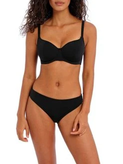 FREYA Jewel Cove Sweetheart Bikini Top - Plain Black -MARIE JO Shop freya 20swimwear 20jewel 20cove 20as7231 20plk 20full