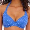 FREYA Jewel Cove Halter Bikini Top - Azure -MARIE JO Shop freya 20swimwear 20jewel 20cove 20as7232 20aze 20f