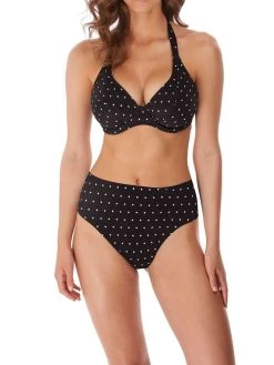 FREYA Jewel Cove High Waist Bikini Brief 40 FREYA Jewel Cove High Waist Bikini Brief -MARIE JO Shop freya 20swimwear 20jewel 20cove 20as7236 20blk 20full