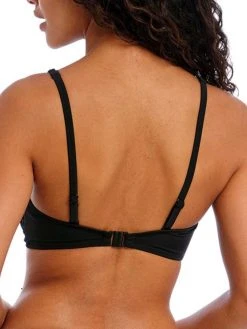 FREYA Jewel Cove Bralette Bikini Top - Plain Black -MARIE JO Shop freya 20swimwear 20jewel 20cove 20as7239 20plk 20b1