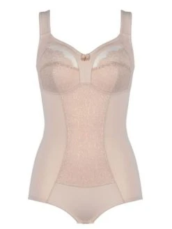 Naturana Soft Shapewear Bodysuit - Light Beige -MARIE JO Shop naturana full cup soft cup body 3215 895 beige skin p
