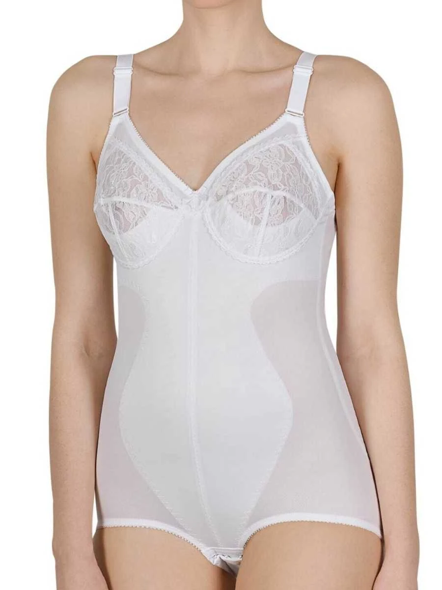 Naturana Corselette Body - White 3 Naturana Corselette Body - White