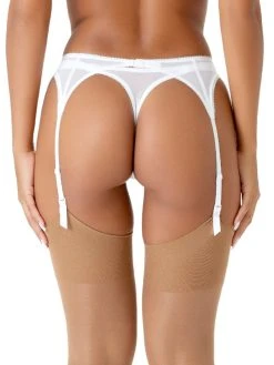 Gossard Fiesta Suspender Belt -MARIE JO Shop new braforme gossard fiesta 19702 wht b